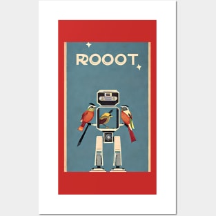 Rooot the Robot Posters and Art